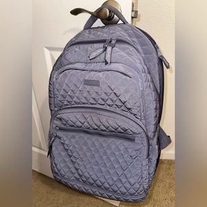 Adorable Grey Vera Bradley Backpack!!